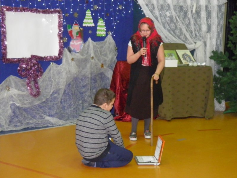 Mikołaj w szkole podstawowej